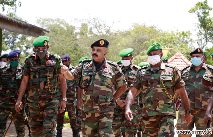 West Commander Visits 143 Brigade Areas