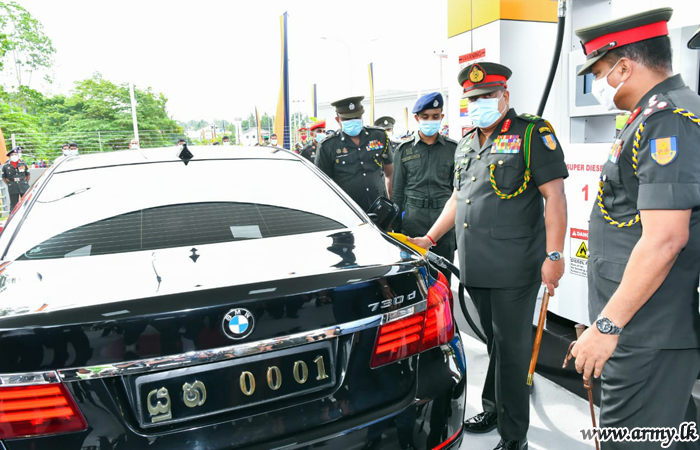New Filling Station at Army HQ Inaugurated