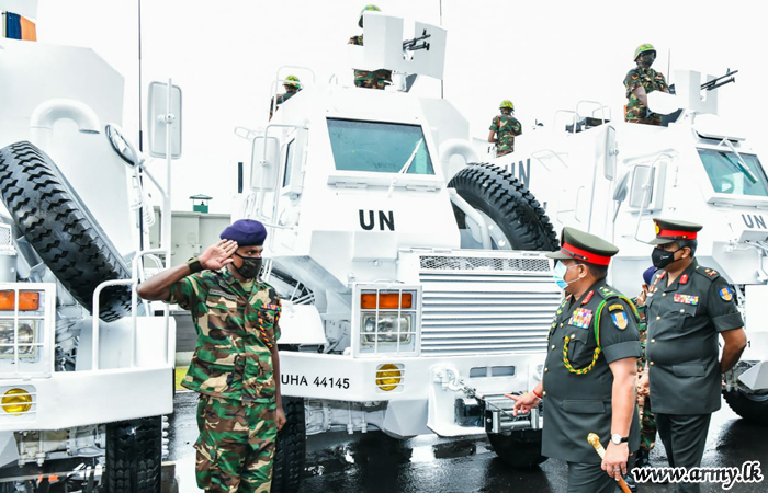 Sri Lanka Army-Manufactured Air-conditioned Mali-bound Unibuffels Ready for Shipment  