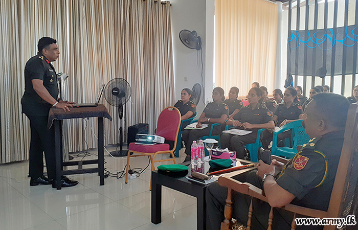 ‘Current Affairs’ Lectures Conducted for Lady Officers