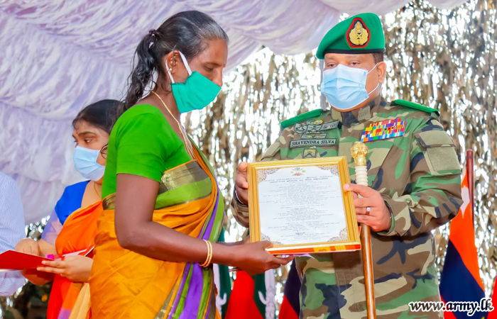 Army Efforts a “Symbol of National Unity,” Says Northern Governor Opening New Punkuduthivu Homes     