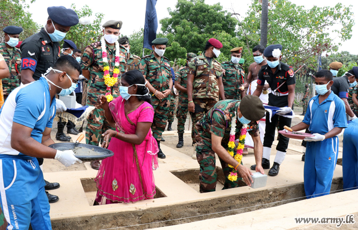 Ex-LTTE Woman Cadre to Receive Army-Built New House