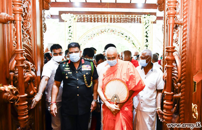 Commander Invited to Open New 'Dharma Mandiraya' at Korathota Raja Maha Viharaya 