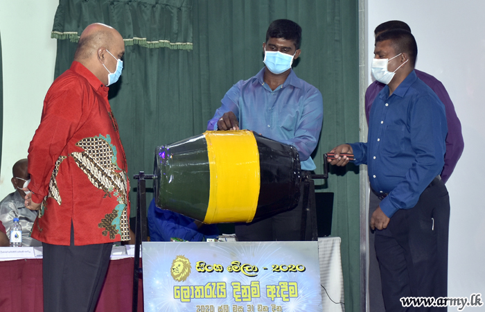 சிங்கப் படையணியின் 2020 ஆம் ஆண்டிற்கான ‘சிங்க மேலா’ சீட்டிழுப்பு நிகழ்வு
