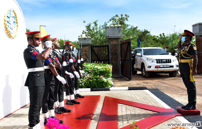 Commander Security Forces Kilinochchi Visits FMA & Logistic Units