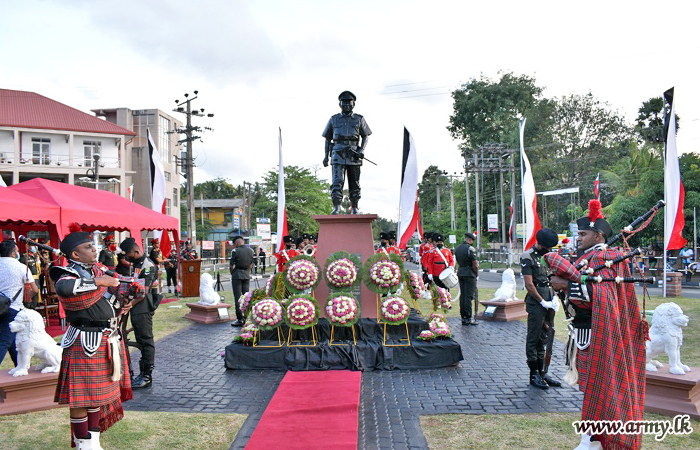 Military Legacy of Late Lt Gen Denzil Kobbekaduwa & Other War Heroes Remembered with Flowers & Military Honours