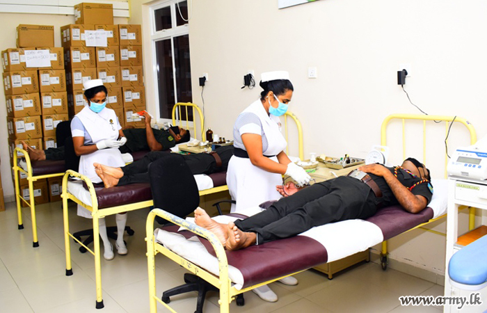 FMA Troops in East Offer Blood for Polonnaruwa Patients