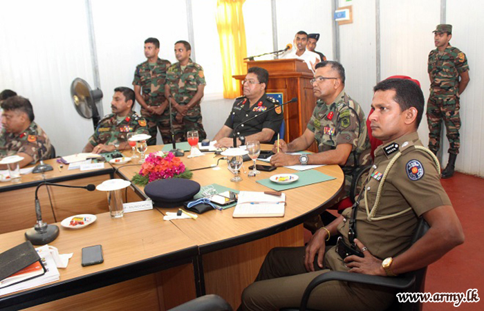 கிளிநொச்சியில் பருவமழைக்கு முன்பாக தற்செயல் திட்டங்கள்  தொடர்பாக ஆராய்வு