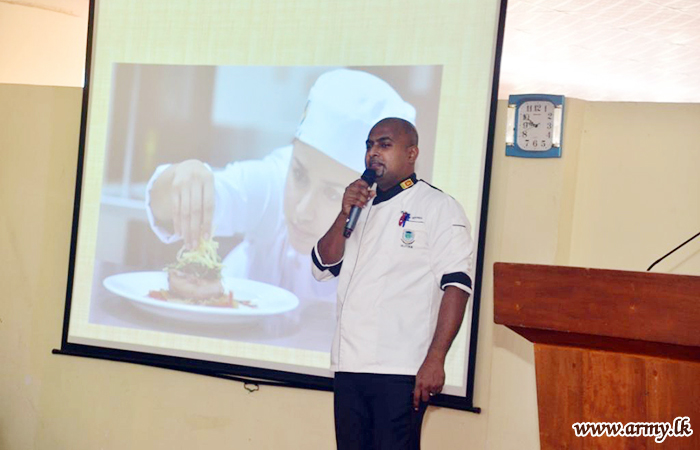 Lecture Held on 'Culinary Arts' at Logistic Command