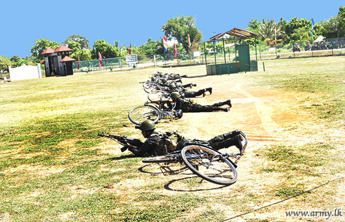 New ‘Combat Cycle Course’ Attendees Hold Demonstration