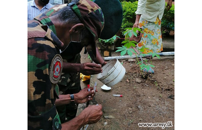 Troops Mitigate ‘Dengue’ Risks in Kandy Township Areas