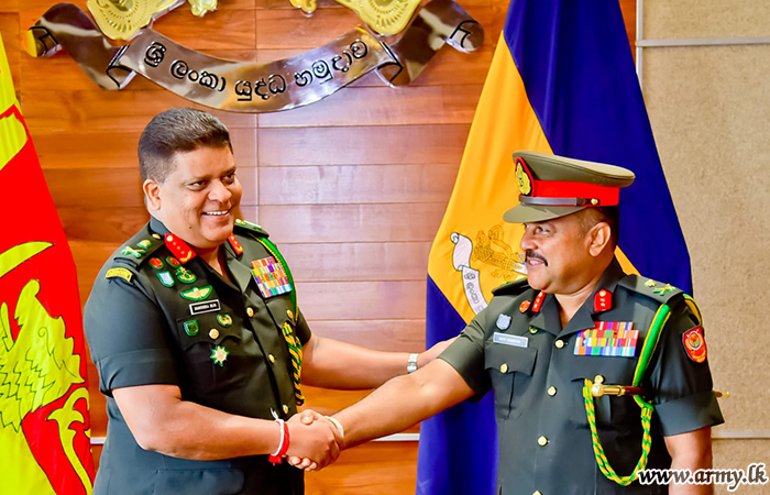 Commander Commends Major General Jaliya Senarathna’s Dedicated Services
