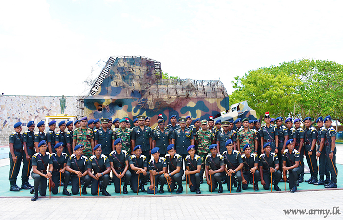 SLMA Officer Cadets Undertake Study Tours to Kilinochchi & Jaffna SFHQs