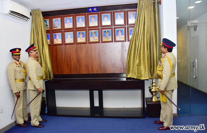 SLSC Colonel Commandant Unveils Photo Gallery of Retired and Serving Major Generals