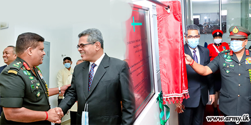 Colombo Army Hospital Strengthens National Efforts Opening Infectious Disease Molecular Diagnostic Laboratory