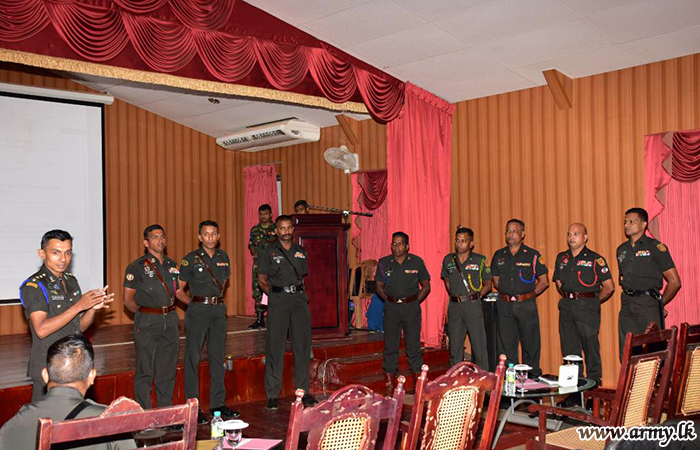 RSMs in Kilinochchi Attend Workshop on ‘Regimentation & Personality Development’