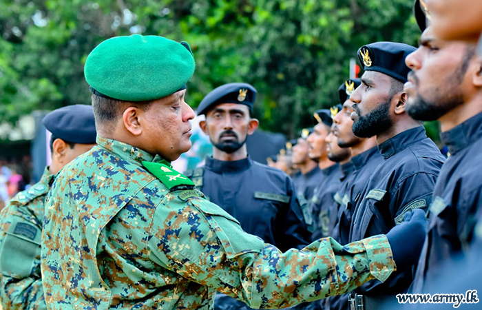 ජාතික ආරක්‍ෂාව වෙනුවෙන් කැපවෙන තවත් විශේෂ බලකා සෙබළුන් 300දෙනෙකු මාදුරුඔයේ දී විසිර යති