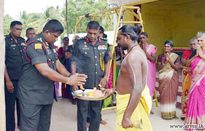 68 மற்றும் 64 படைப்பிரிவுகளின் 9 வது  இலங்கை தேசிய பாதுகாப்பு படையணி மற்றும் 23 வது விஜயபாகு கலாட் படைகளின் சமூக நலத் திட்டங்கள் முன்வைப்பு