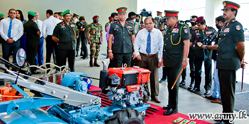 The Army “Thuru Mithuru - Nawa Ratak” Receives Stimulant to Assist Farming Community around Army Camps