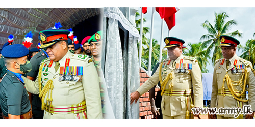 Commander Opens SLNG's New Playground for Both Army & School Athletes