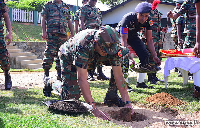 ‘සුව ධරණි’ රුක් රෝපණ වැඩසටහන සඳහා දිවයින පුරා පිහිටි යුද්ධ හමුදා ආරක.ෂක සේනා මුලස්ථාන අත්වැල් බැදගනිති 