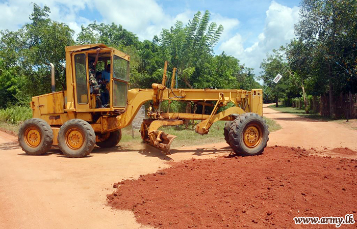 59 Division Expects to Assist Road-Repairing & Cleaning 