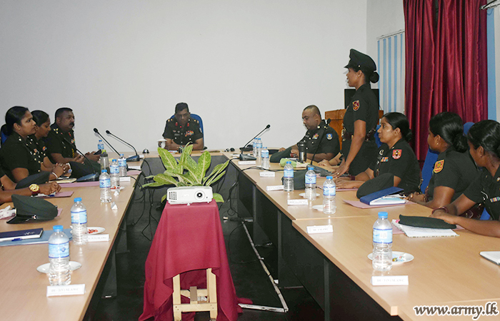 SLAWC Regimental Sergeant Majors Attend Workshop on Drills