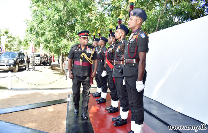 64 வது படைப்பிரிவு தளபதியின் உத்தியோக பூர்வ விஜயம் 