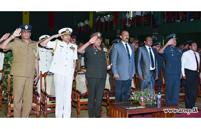 Secy Defence, CDS & Army Comd, Service Commanders and acting IGP attend 2nd Phase of ‘Utthama Pooja’ War Veterans' Mobile Service