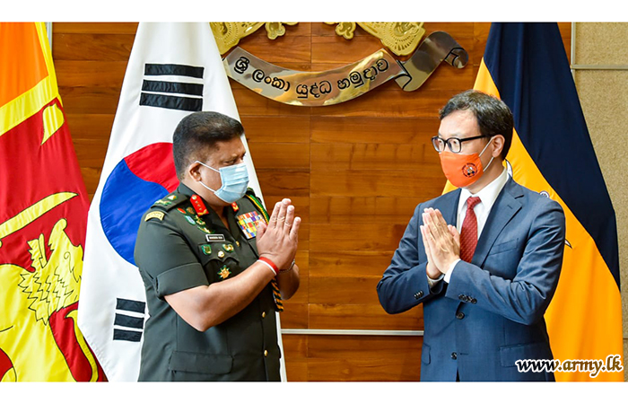 Republic of Korea Extending Cooperation Gifts Face Masks for Use among Troops & Health Workers