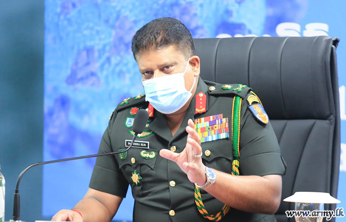 NOCPCO Head Briefs Media on Imposition of Quarantine Curfew in Colombo District & Other Areas