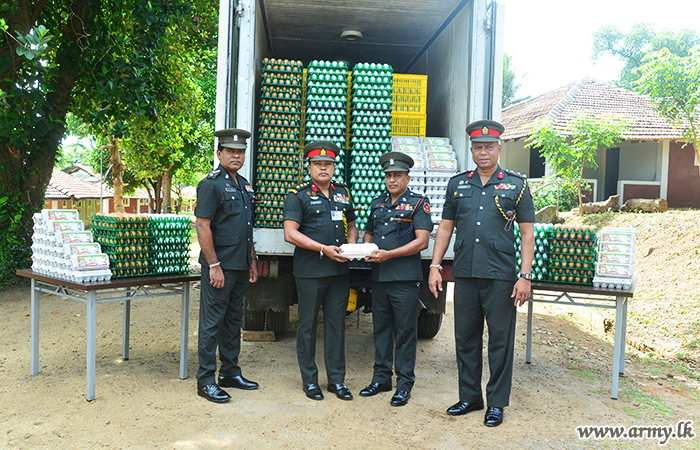 Egg Stocks Produced by Army Farms Distributed Thru ASVU-run Welfare Shops 