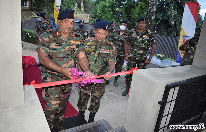 New Cafeteria at 8th Battalion Gemunu Watch Vested in All Ranks