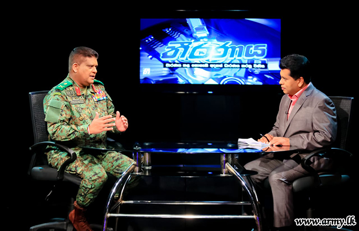 NOCPCO Head Interviewed in ITN ‘Theeranaya’ on the Status Quo 