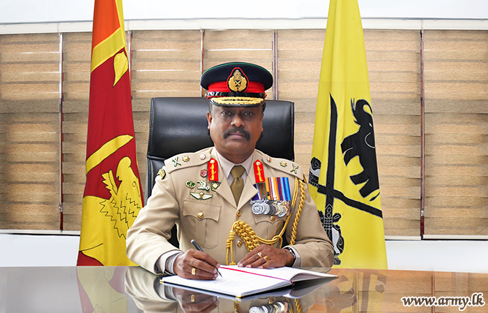 Major General Dammika Jayasinghe, New SLAVF Commandant Welcomed at HQ