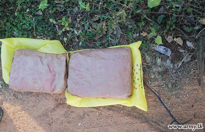 படையினரால் கேரல கஞ்சா கைப்பற்றல்