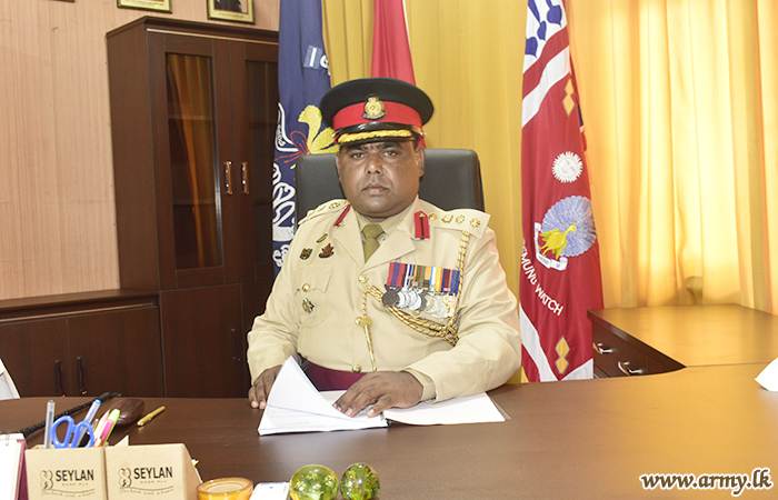 New 582 Brigade Commander Assumes Office