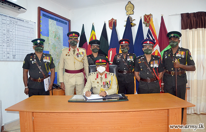 ITC’s New Commandant Assumes Office