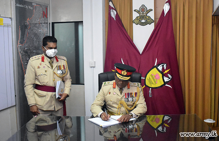 14 Division's New GOC Assumes Office