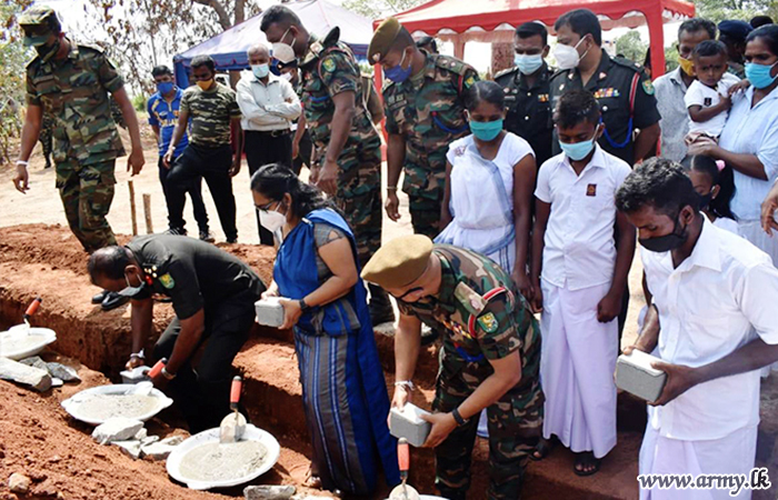 212 Brigade to Construct One More Home for A Needy Family