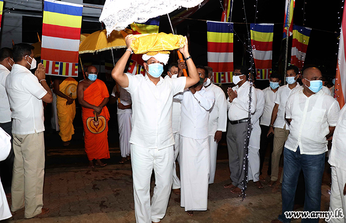 512 வது பிரிகேட் படையினரின் ஒத்துழைப்புடன் இடம்பெற்ற வருடாந்த ‘கட்டின’ நிகழ்வு  
