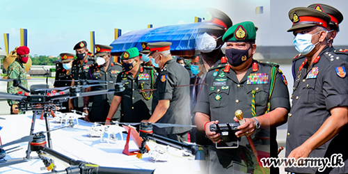 New 15th Drone Regiment of the Sri Lanka Artillery Inaugurated to Meet with Future Challenges