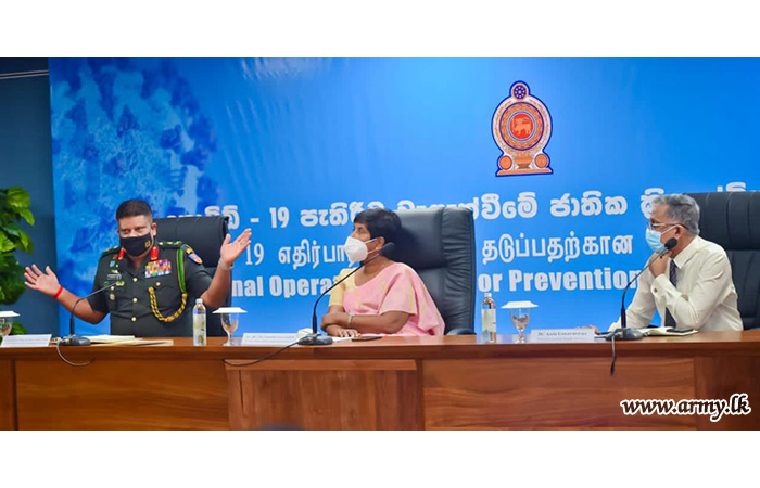 கைதிகளுக்கான சிறப்பு கொவிட் -19 சிகிச்சை மையங்கள் நிறுவுதல் மற்றும் தொடர் மாடி குடியிருப்புக்களை தனிமைப்படுத்துதல் தொடர்பாக ஆராய்வு 