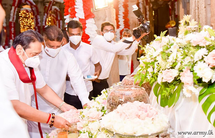 3-Week Long 'Pirith' Chanting at Independence Square to Bless the Nation Culminates  