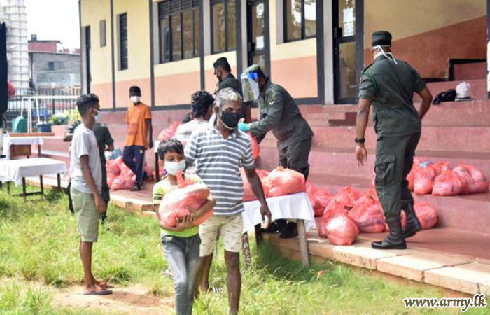 Army Provides Essentials to Civilians in Isolated Flats & Areas