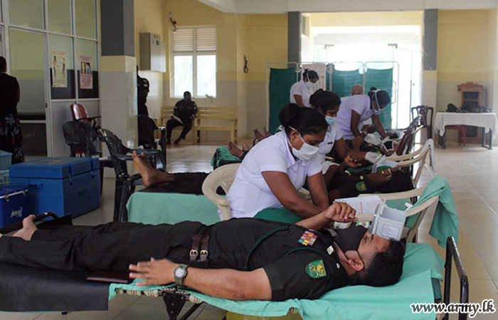 Absence of Wanni Blood Donors, Troops Compelled to Save Lives in Vavuniya Hospital