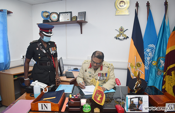 IPSOTSL’s New Commandant Begins His Office 