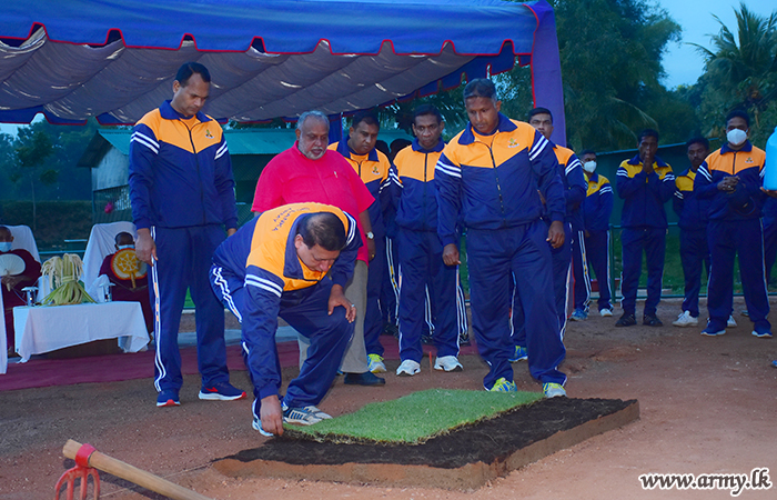 Army Sportsmen in Sports Village Join Hands to Develop New Rugby Ground