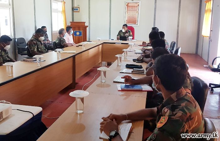 57 வது படைப்பிரிவில் இடர் முகாமைத்துவ பொறிமுறை குறித்த கலந்துரையாடல் கட்டம் 3 