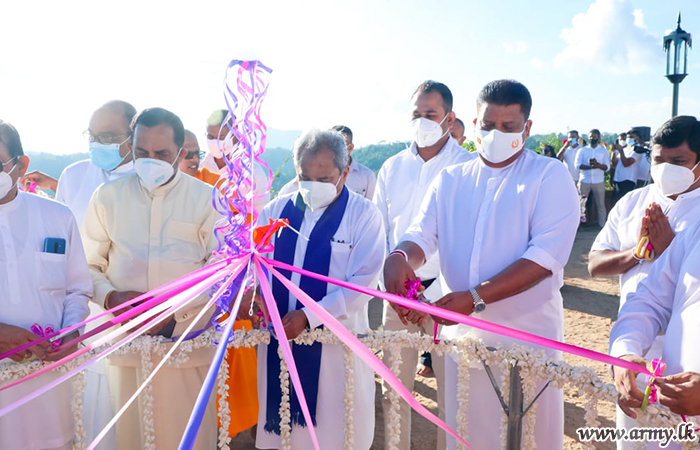 General Shavendra Silva Invited to Unveiling Ceremony at Nelligala International Buddhist Centre